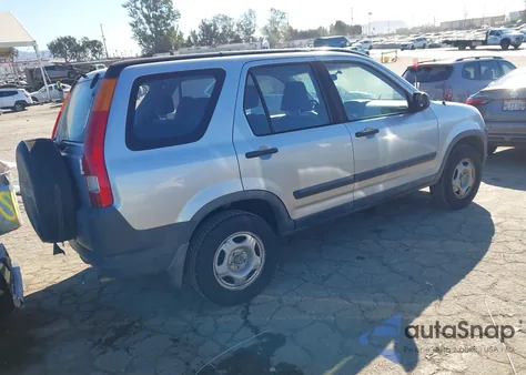 2004 Honda Cr-V Lx из США, поврежденный, VIN JHLRD68434C005397